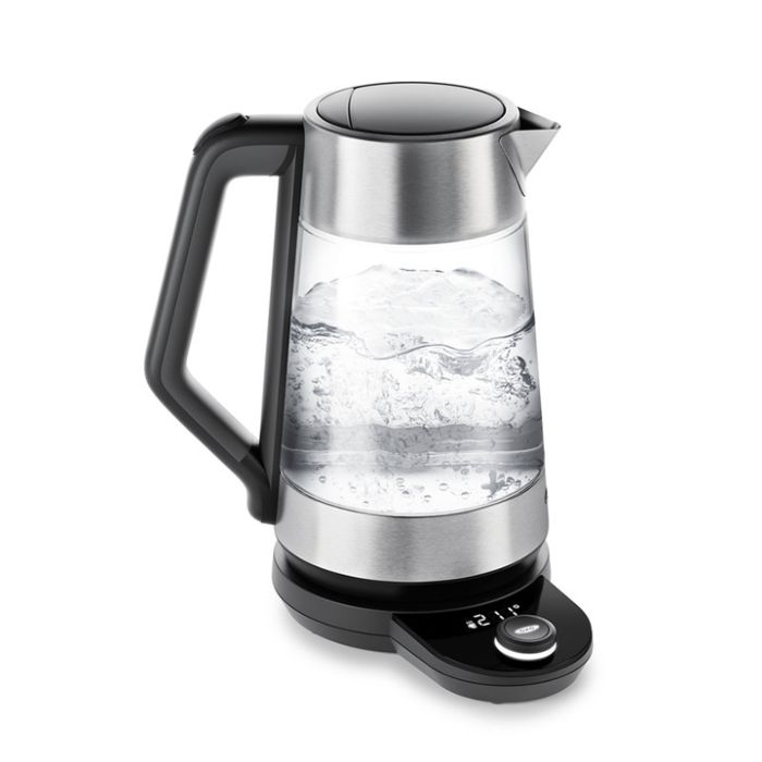 OXO Cordless Glass Electric Kettle  Electric tea kettle, Electric kettle, Tea  kettle