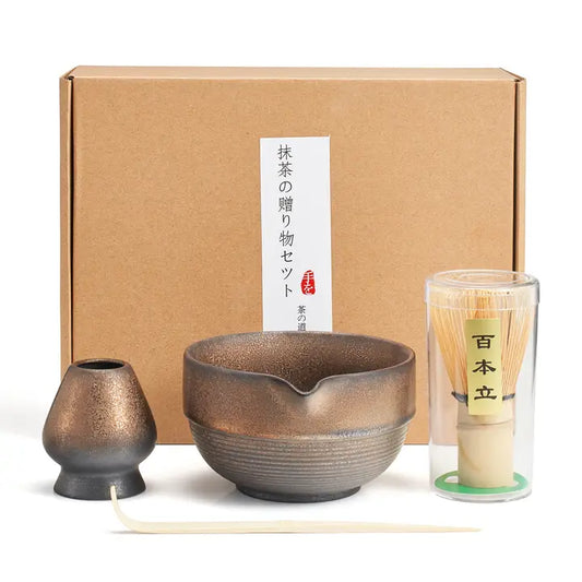 Deluxe Matcha Making Set- Bronze- NEW!